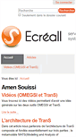 Mobile Screenshot of amensouissi.ecreall.com